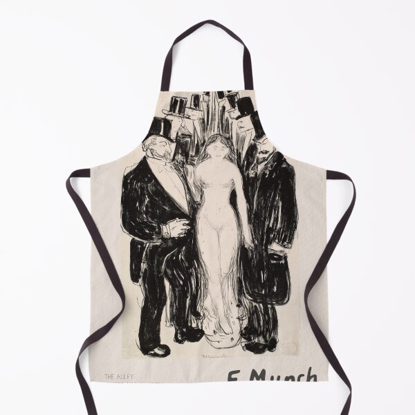 Item preview, Edvard Munch The Alley Expressionism designed and sold by LaFabricaArt.