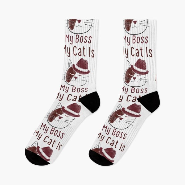 Item preview, Cat Boss Life – Funny Cat Quote for Work & Home designed and sold by GOTCHO1.
