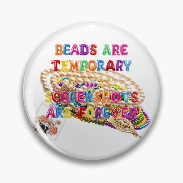 Item preview, ✴️ BEADS ARE TEMPORARY — SCREENSHOTS ARE FOREVER ✴️ designed and sold by WheelieGdArt.