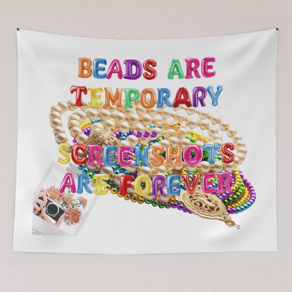 Item preview, ✴️ BEADS ARE TEMPORARY — SCREENSHOTS ARE FOREVER ✴️ designed and sold by WheelieGdArt.