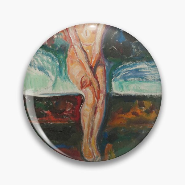 Item preview, Edvard Munch Puberty Expressionist  designed and sold by LaFabricaArt.
