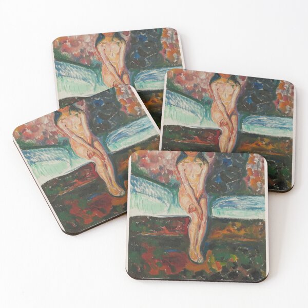 Item preview, Edvard Munch Puberty Expressionist  designed and sold by LaFabricaArt.