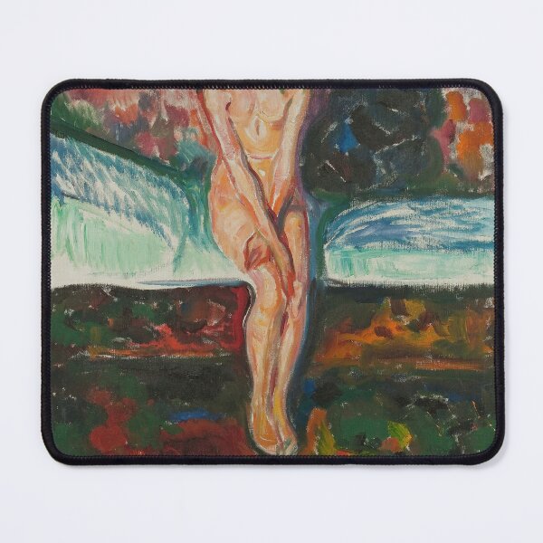 Item preview, Edvard Munch Puberty Expressionist  designed and sold by LaFabricaArt.