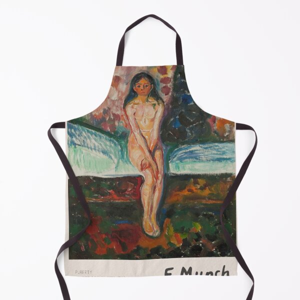 Item preview, Edvard Munch Puberty Expressionist  designed and sold by LaFabricaArt.