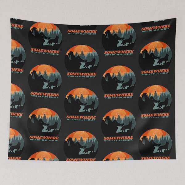 Item preview, Somewhere With My Blue Heeler Mom Gift  designed and sold by Guarddogdrive.