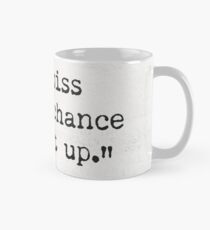 Never miss a good chance to shut up. Will Rogers quote-collage Mug