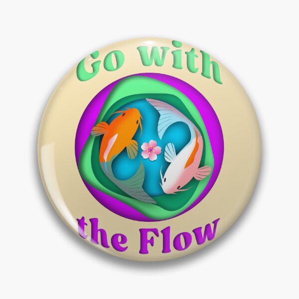 Item preview, Go With the Flow designed and sold by MsVanSiq.