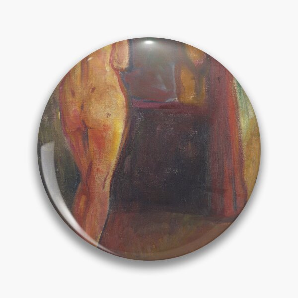Item preview, Edvard Munch Nude Before Mirror Expressionism designed and sold by LaFabricaArt.