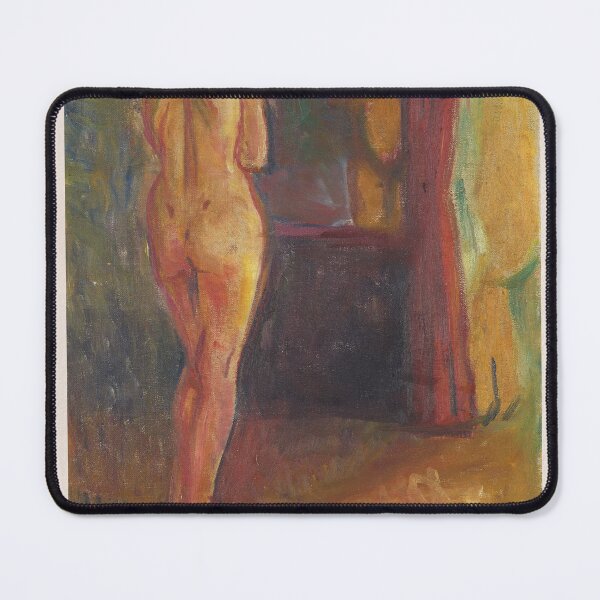 Item preview, Edvard Munch Nude Before Mirror Expressionism designed and sold by LaFabricaArt.