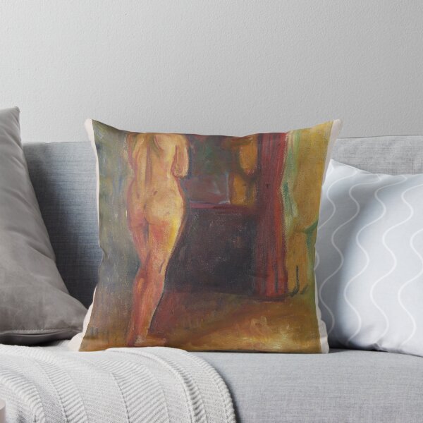Item preview, Edvard Munch Nude Before Mirror Expressionism designed and sold by LaFabricaArt.