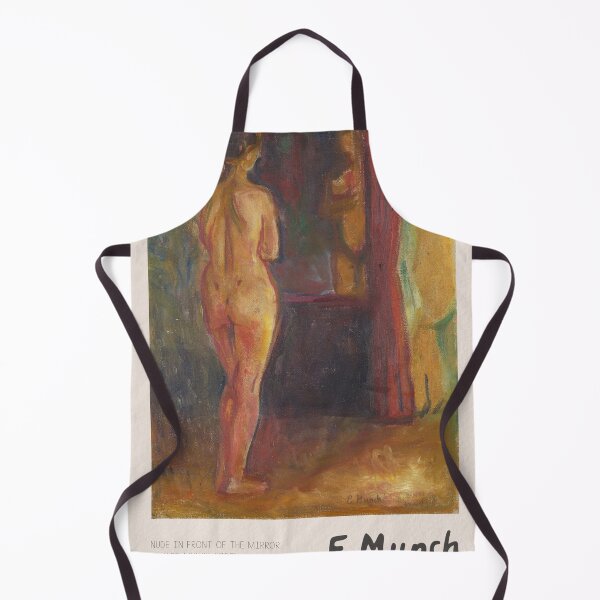 Item preview, Edvard Munch Nude Before Mirror Expressionism designed and sold by LaFabricaArt.