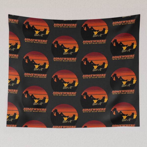 Item preview, Somewhere With My Blue Heeler Mom Gift  designed and sold by Guarddogdrive.
