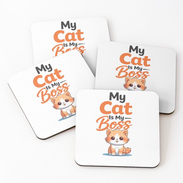 Item preview, My Cat Is My Boss – Cute & Funny Cat Owner Gift designed and sold by GOTCHO1.