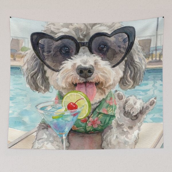Item preview, Hang 10 Pup designed and sold by kornkobart.