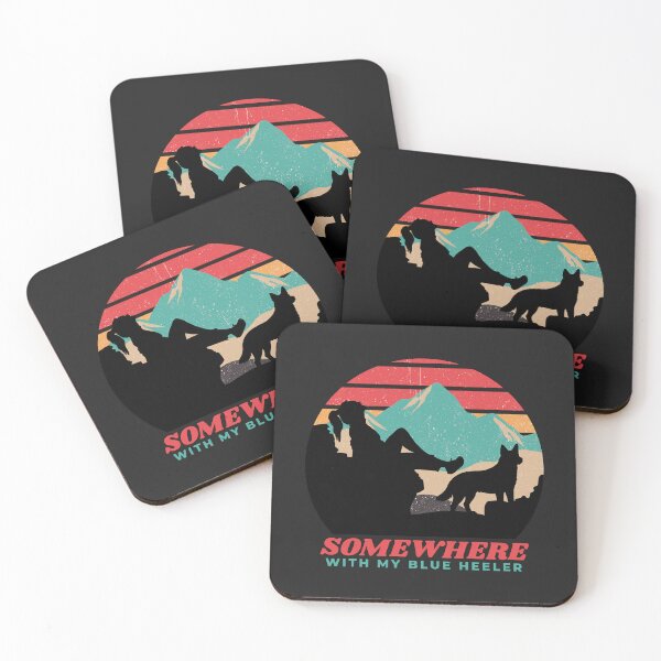 Item preview, Somewhere With My Blue Heeler Mom Gift  designed and sold by Guarddogdrive.