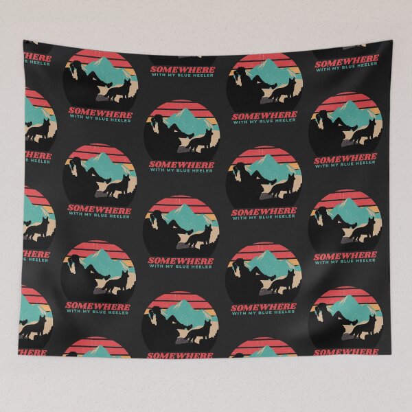 Item preview, Somewhere With My Blue Heeler Mom Gift  designed and sold by Guarddogdrive.