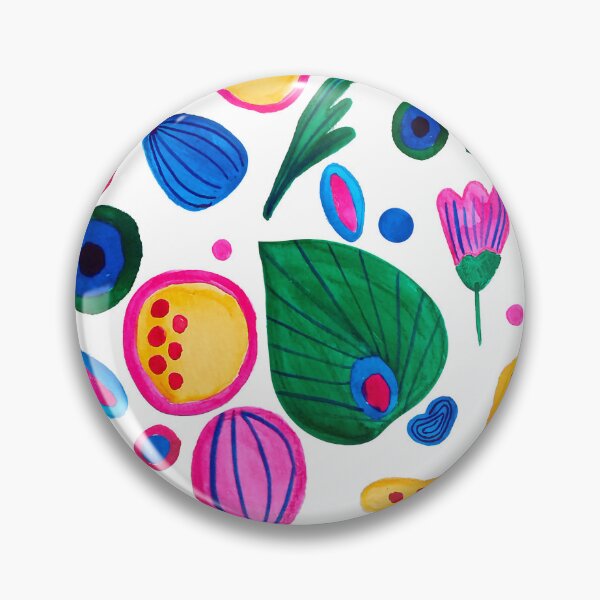 Item preview, Abstract Boho Maximalist Botanical Garden designed and sold by ElizabethCoelho.