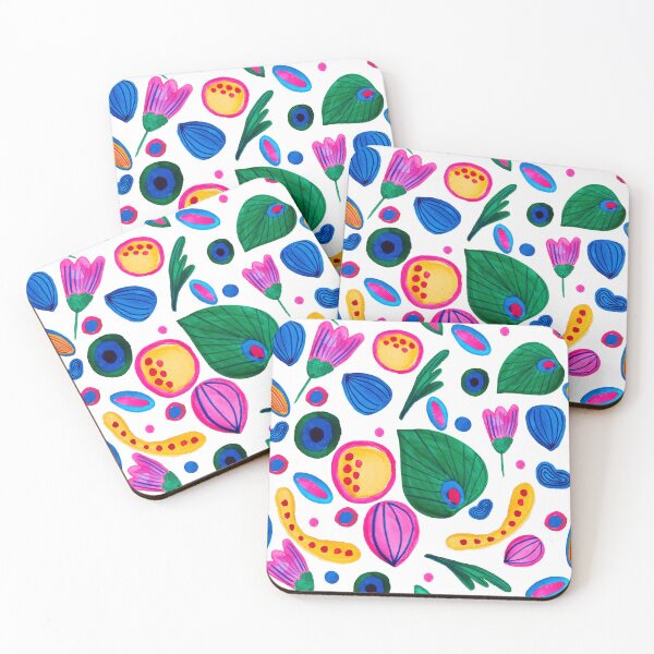 Item preview, Abstract Boho Maximalist Botanical Garden designed and sold by ElizabethCoelho.
