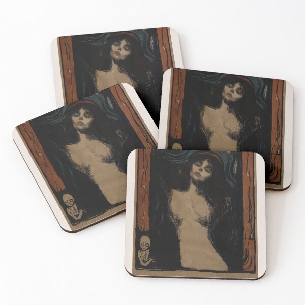 Item preview, Edvard Munch Madonna Symbolist Expressionism designed and sold by LaFabricaArt.