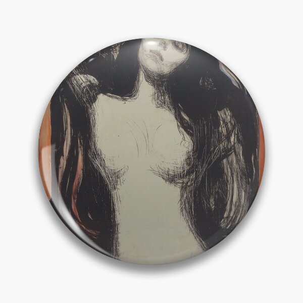 Item preview, Edvard Munch Madonna Color Lithograph designed and sold by LaFabricaArt.