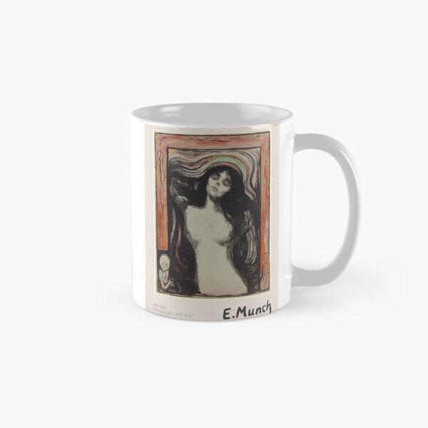 Aperçu de l'œuvre Edvard Munch Madonna Color Lithograph créée et vendue par LaFabricaArt.
