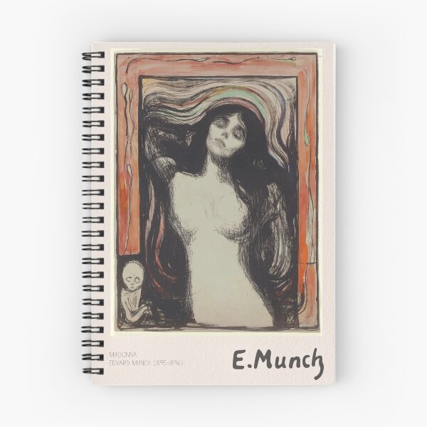 Item preview, Edvard Munch Madonna Color Lithograph designed and sold by LaFabricaArt.