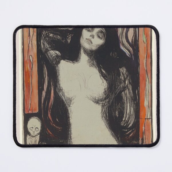 Item preview, Edvard Munch Madonna Color Lithograph designed and sold by LaFabricaArt.