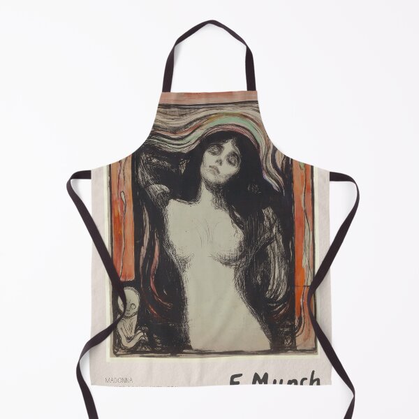 Item preview, Edvard Munch Madonna Color Lithograph designed and sold by LaFabricaArt.