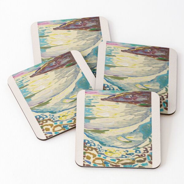 Item preview, Edvard Munch Landscape from Hvitsen designed and sold by LaFabricaArt.