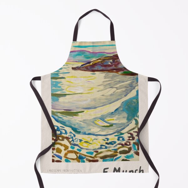Item preview, Edvard Munch Landscape from Hvitsen designed and sold by LaFabricaArt.