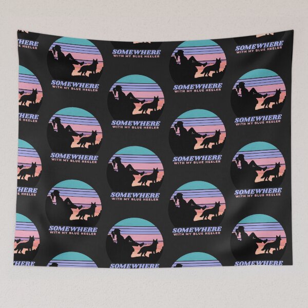 Item preview, Somewhere With My Blue Heeler Mom Gift  designed and sold by Guarddogdrive.