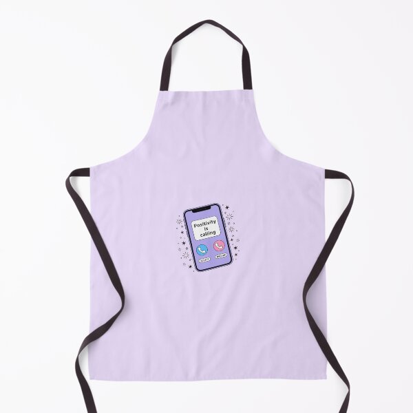 Item preview, Positivity Is Calling - Cute Aesthetic Phone Screen Sticker designed and sold by minki-graphics.
