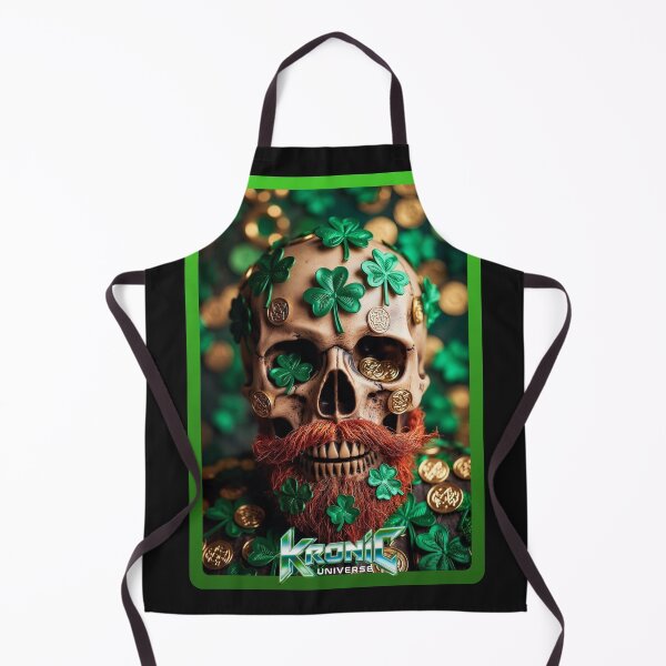 Item preview, St. Patty's Day Lucky Skull designed and sold by Kronic Universe.