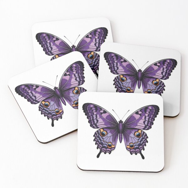 Item preview, Purple Mystic Butterfly with Eye Spot Wings designed and sold by Foxglovers Studio .