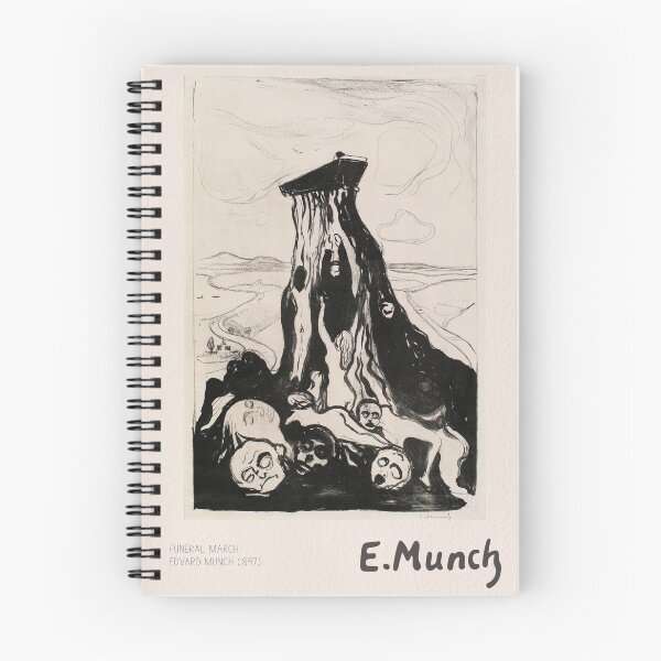 Item preview, Edvard Munch Funeral March Expressionism designed and sold by LaFabricaArt.