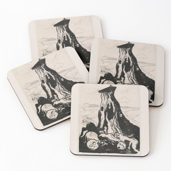 Item preview, Edvard Munch Funeral March Expressionism designed and sold by LaFabricaArt.