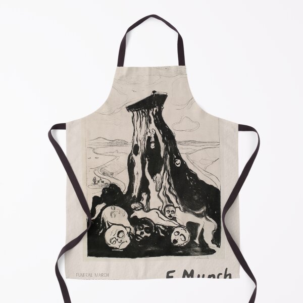 Item preview, Edvard Munch Funeral March Expressionism designed and sold by LaFabricaArt.