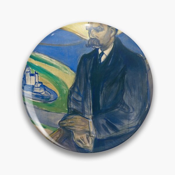 Item preview, Edvard Munch Friedrich Nietzsche Portrait designed and sold by LaFabricaArt.