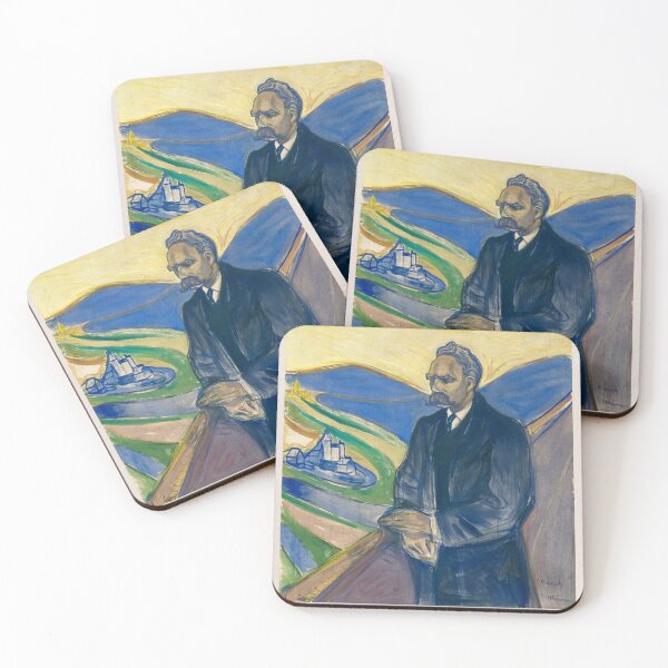 Item preview, Edvard Munch Friedrich Nietzsche Portrait designed and sold by LaFabricaArt.