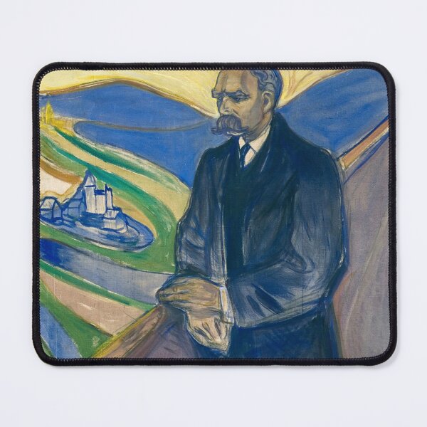 Item preview, Edvard Munch Friedrich Nietzsche Portrait designed and sold by LaFabricaArt.