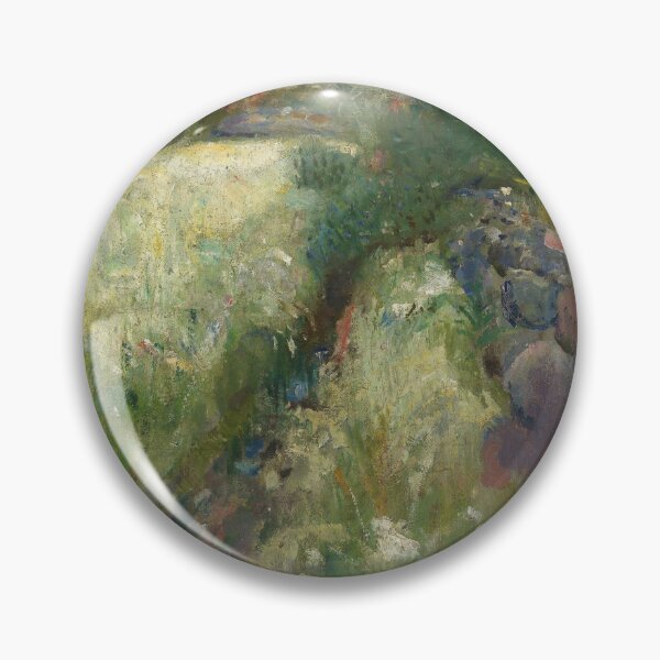 Item preview, Edvard Munch Flowery Meadow Expressionism designed and sold by LaFabricaArt.