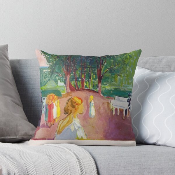 Item preview, Edvard Munch Flirting in the Park designed and sold by LaFabricaArt.