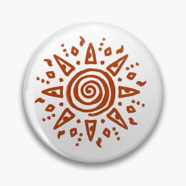Item preview, Orange Spiral Sun designed and sold by SpannerDesigns.