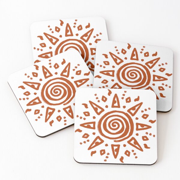 Item preview, Orange Spiral Sun designed and sold by SpannerDesigns.
