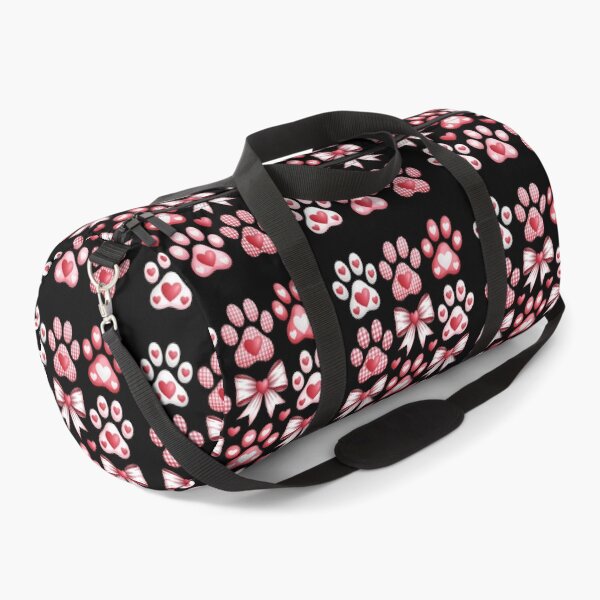 Item preview, Pattern of Heart and Paw Prints designed and sold by jkrphoto.