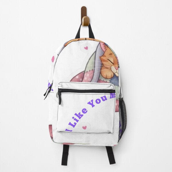 Item preview, I Like You More Than Naps Funny Cat Valentine Sticker designed and sold by ZKCreations.