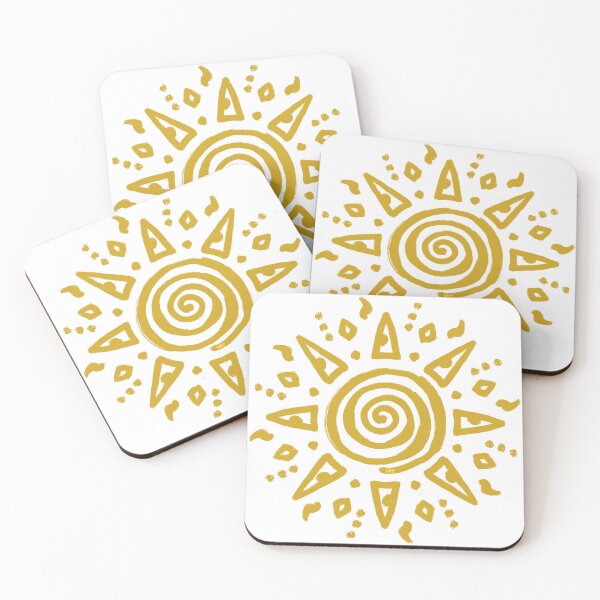 Item preview, Yellow Spiral Sun designed and sold by SpannerDesigns.