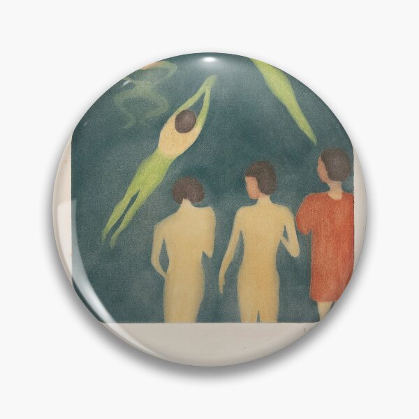 Item preview, Edvard Munch Boys Bathing Expressionism designed and sold by LaFabricaArt.