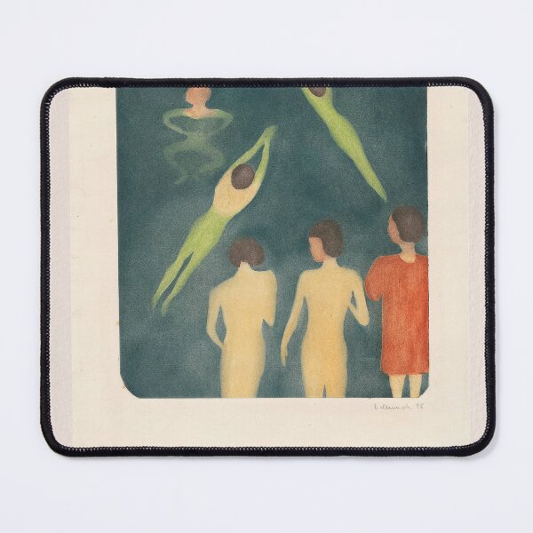Item preview, Edvard Munch Boys Bathing Expressionism designed and sold by LaFabricaArt.