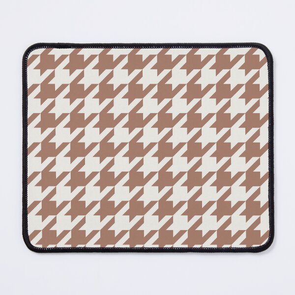 Item preview,  Houndstooth - Mocha Mousse & Cloud Dancer designed and sold by Willow & Grace Designs.